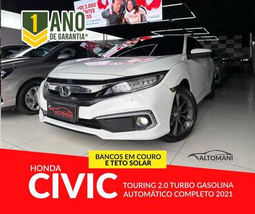 HONDA CIVIC 1.5 16V TURBO GASOLINA TOURING 4P CVT HONDA CIVIC 1.5 16V TURBO GASOLINA TOURING 4P CVT